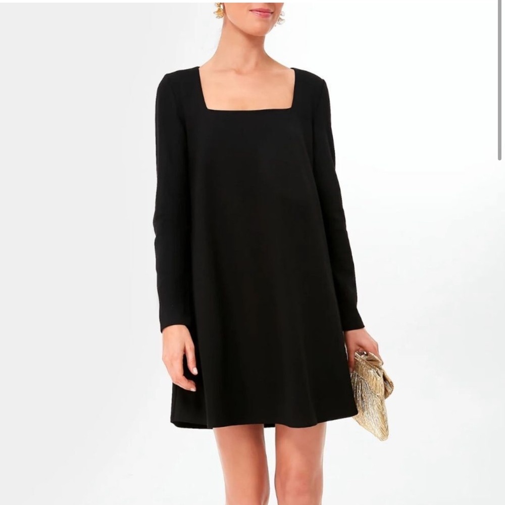 Tuckernuck Black Long Sleeve Middleton Dress | M | EUC